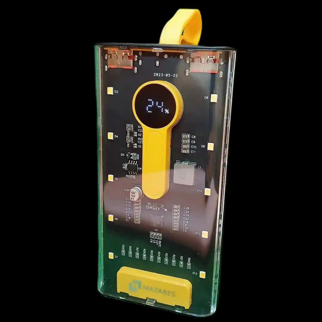پاوربانک مدل PB-2 ظرفیت 10000 میلی آمپر - مازارس